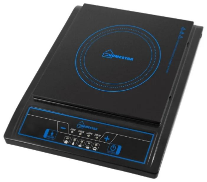 Изображение Плита настольная HOMESTAR HS-1101 (электрическая, стеклокерамика, черный)