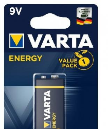 Изображение Батарейка Varta 6LR61 BL1 ENERGY ALKALINE ( 9 В  щелочная (алкалиновая))