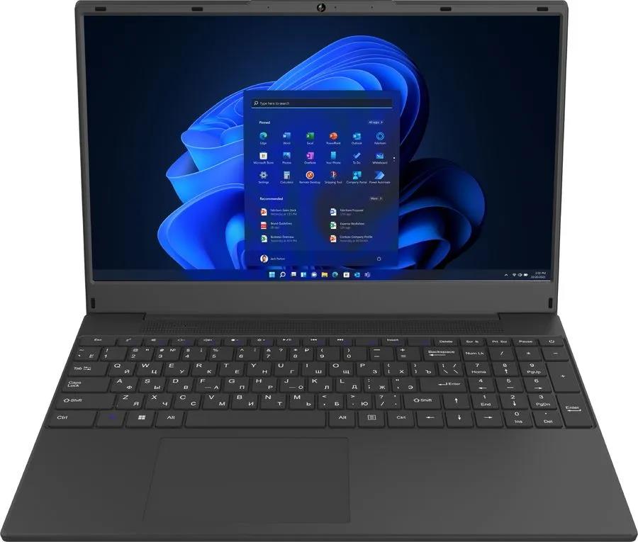 Изображение Ноутбук iRU 15TLG (Intel 1115G4 3000 МГц/ SSD 256 ГБ  нет/RAM 8 ГБ/ 15.6" 1920x1080/VGA встроенная/ Windows 11 trial) (1911352)