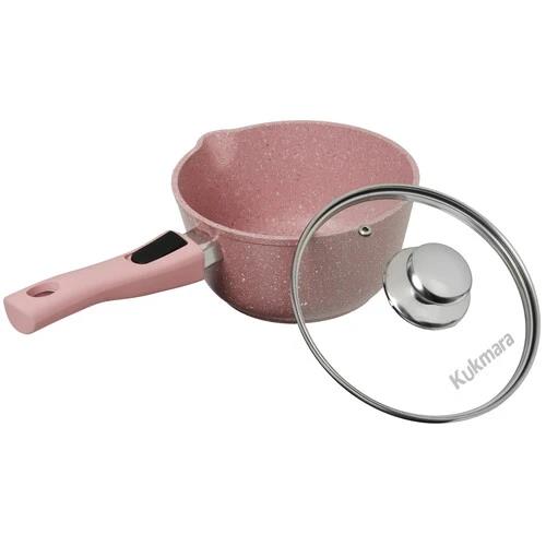 Изображение Ковш Kukmara К0156tsr а/пр литой съемн/руч стекл/кр Trendy style rose (1,5 л )