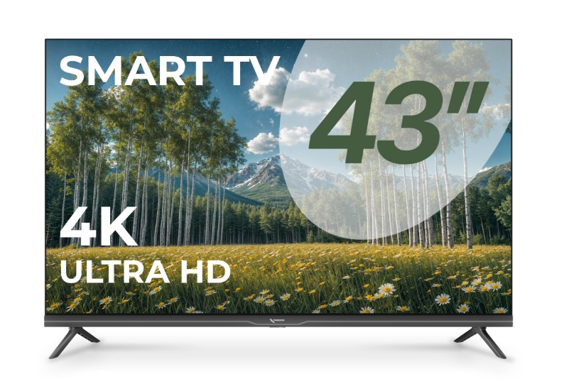 Изображение Телевизор Триколор H43UC2 43" 4K Ultra HD Smart TV черный