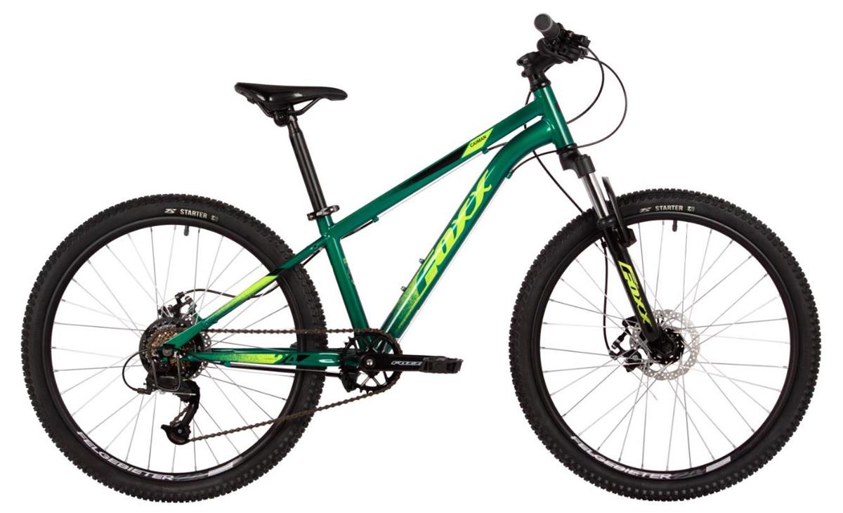 Изображение Велосипед Foxx Caiman JR 24 (173976) (зеленый/24 "/12.0 ")-2025 года 24SHD.CAIMAN.12GN5