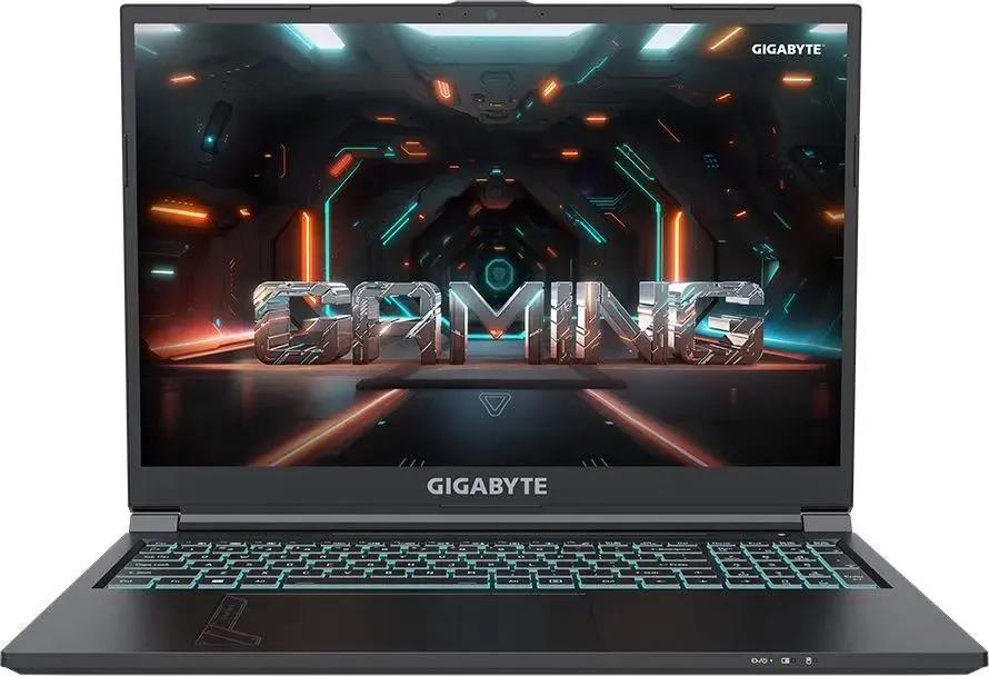 Изображение Ноутбук GIGABYTE G6 (Intel 13620H 2400 МГц/ SSD 1024 ГБ  /RAM 16 ГБ/ 16" 1920x1200/VGA дискретная/ Без ОС) (KF-H3KZ894KD)