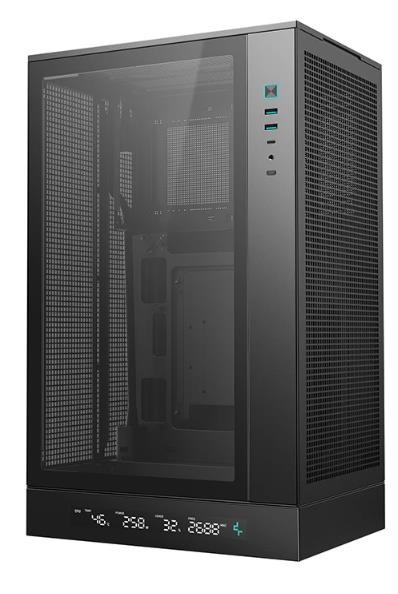 Изображение Корпус Chieftec CH270 Digital Black (mATX, Mini-ITX, черный, без БП)/(CH270 DIGITAL)