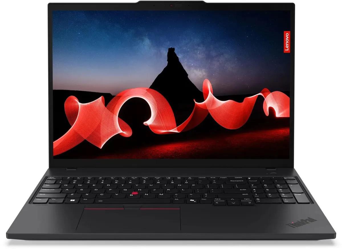 Изображение Ноутбук Lenovo ThinkPad T16 G3 (Intel 125U 1300 МГц/ SSD 512 ГБ  /RAM 16 ГБ/ 16" 1920x1200/VGA встроенная/ Windows 11 Pro) (21MQS0T500)